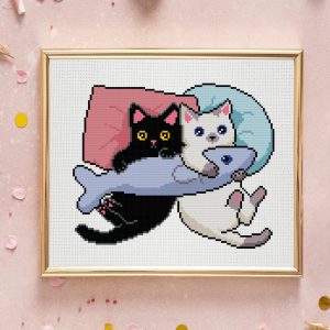 cat cross stitch