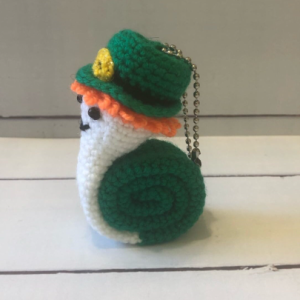 This tiny brooch is St. Patrick’s snail.