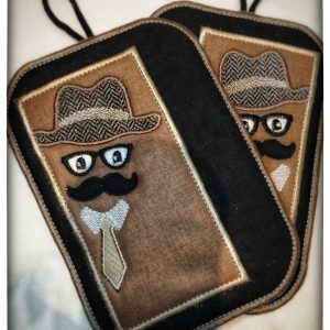 Embroidery ITH design Digital embroidery Patterns "THE MAN"