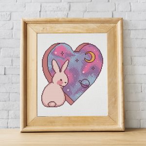 bunny cross stitch pattern