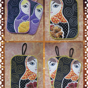 ITH design Digital embroidery Patterns "Nesting doll - Matryoshka5"
