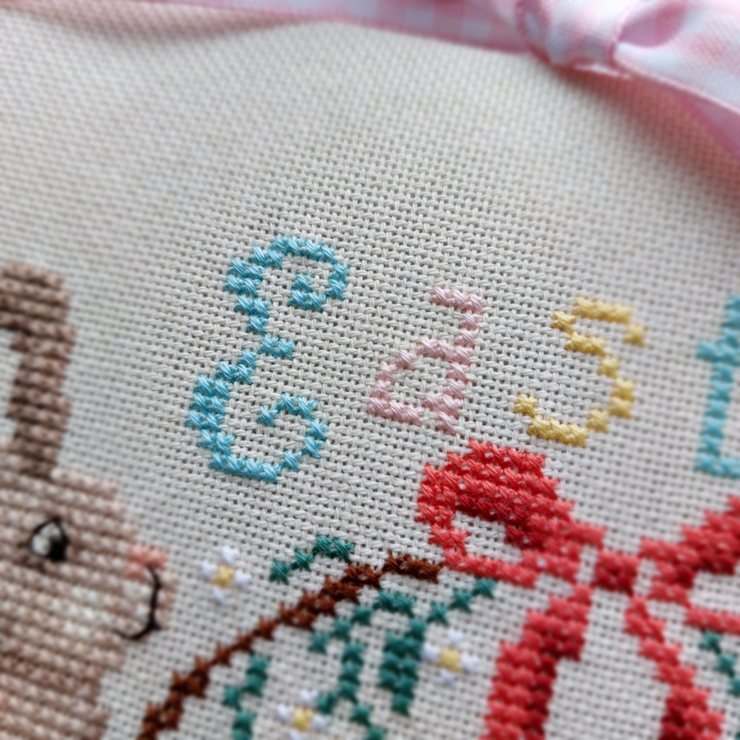Happy Easter Bunny Cross Stitch pattern, Primitive Rabbit Sampler 5 Happy Easter Bunny Cross Stitch pattern, Primitive Rabbit Sampler, Spring chart, pdf Instant Download