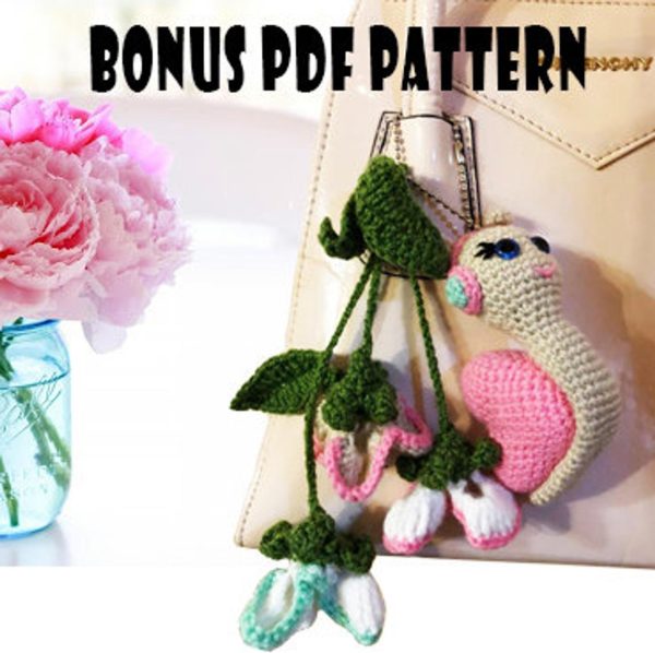 This Tiny lovely snail is a PDF Pattern.