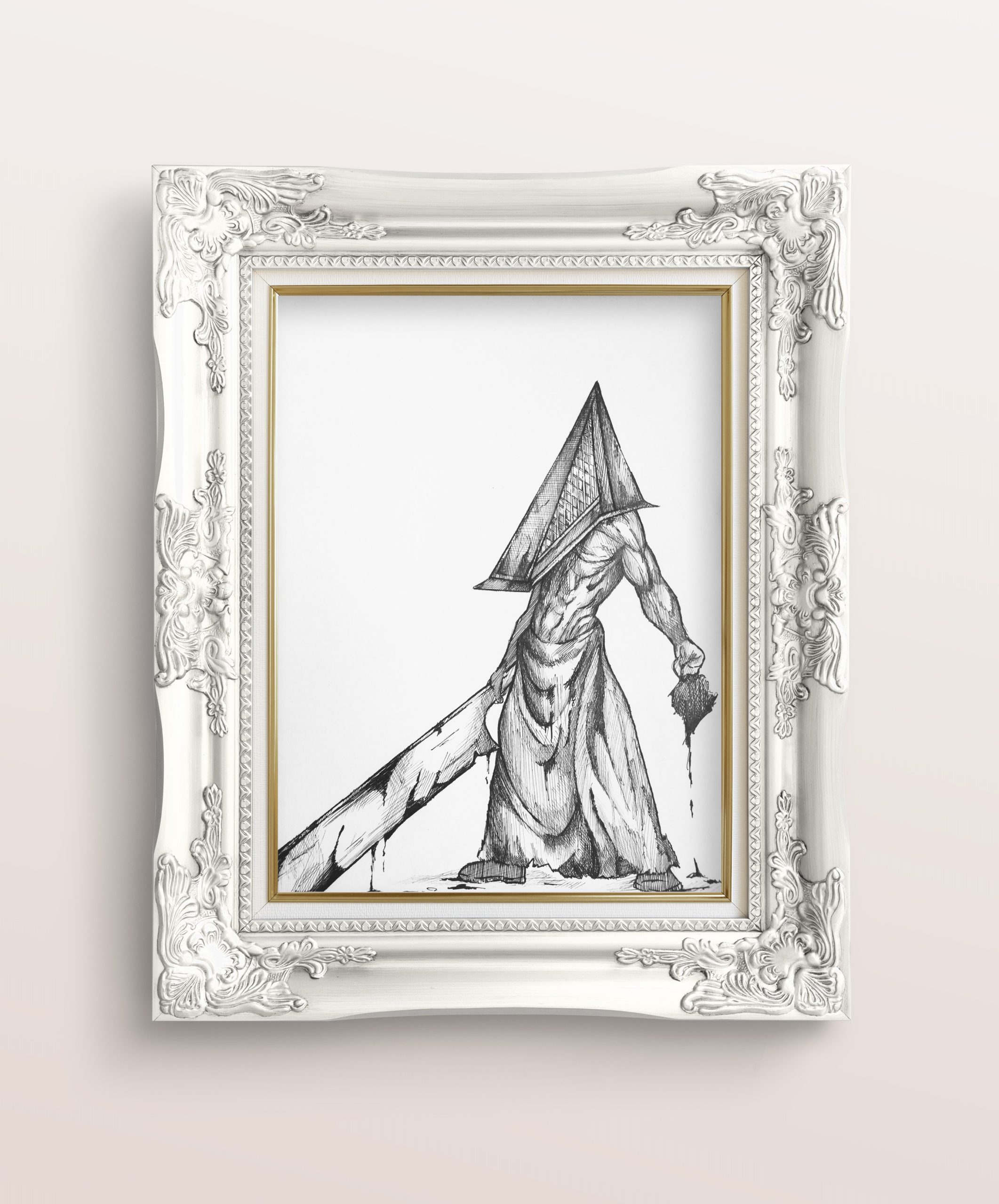 Pyramid Head Art