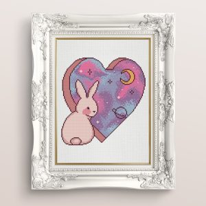 bunny cross stitch pattern