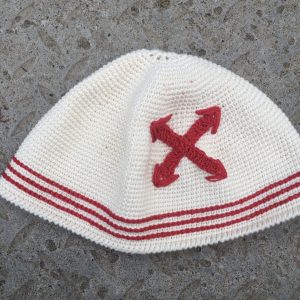 Mens cap, Crochet skullcap, Short kufi hats, Knit cotton topi