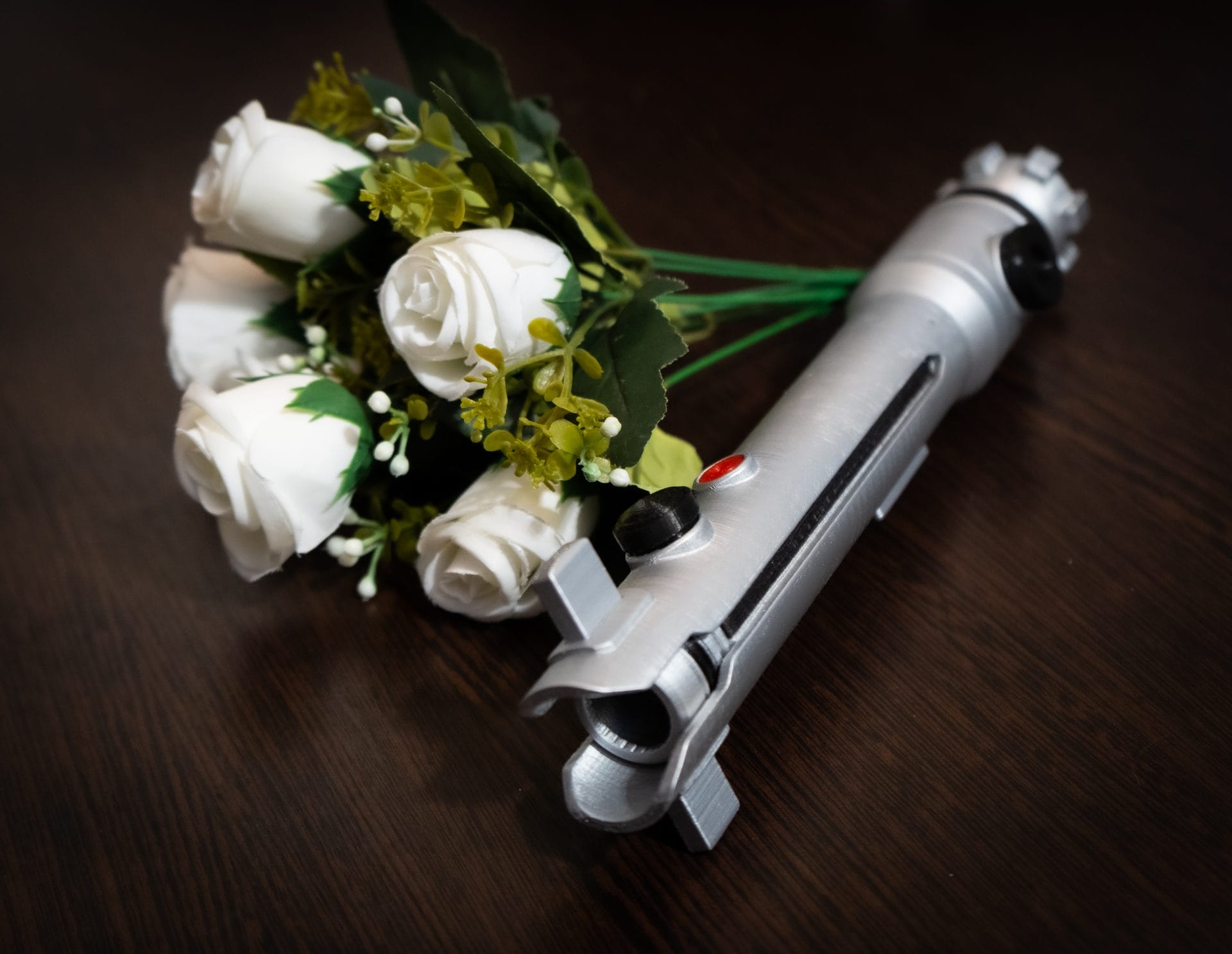 Lightsaber Bouquet Holder Leia No Paint Required 3D -   Star wars  wedding theme, Star wars wedding, Bouquet holder