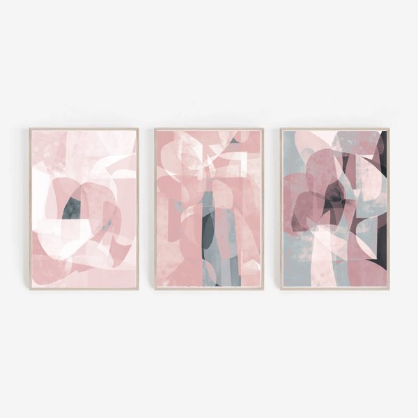 Pink Abstract Poster