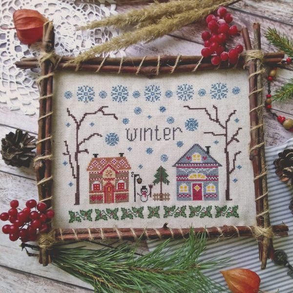 Cross stitch winter