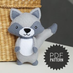 MC Felt Raccoon