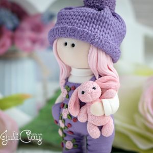 Silicone mold 3D Doll girl for soap, chocolate, candles FREE SHIPPING
