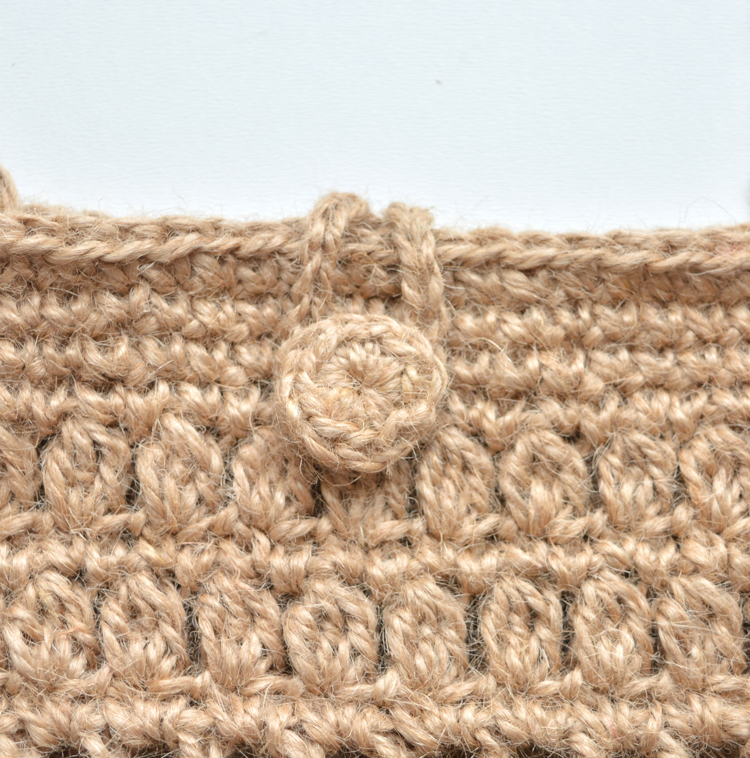 Jute Mesh Tote – Free Crochet Pattern