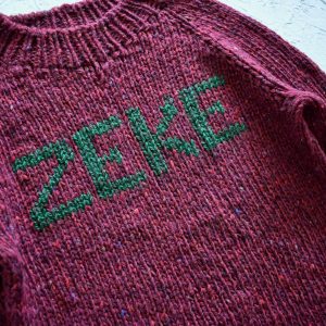 Personalized baby christmas sweater custom kid’s name jumper