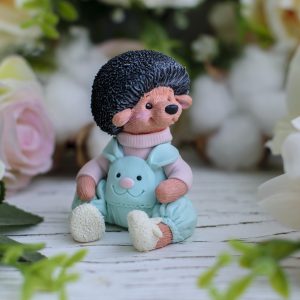 Silicone mold 3D hedgehog for soap, chocolate, candles FREE SHIPPING
