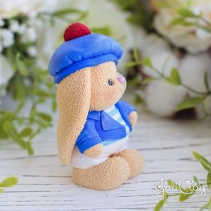 Silicone mold 3D Bunny for soap, chocolate, candles, gypsum FREE SHIPPING