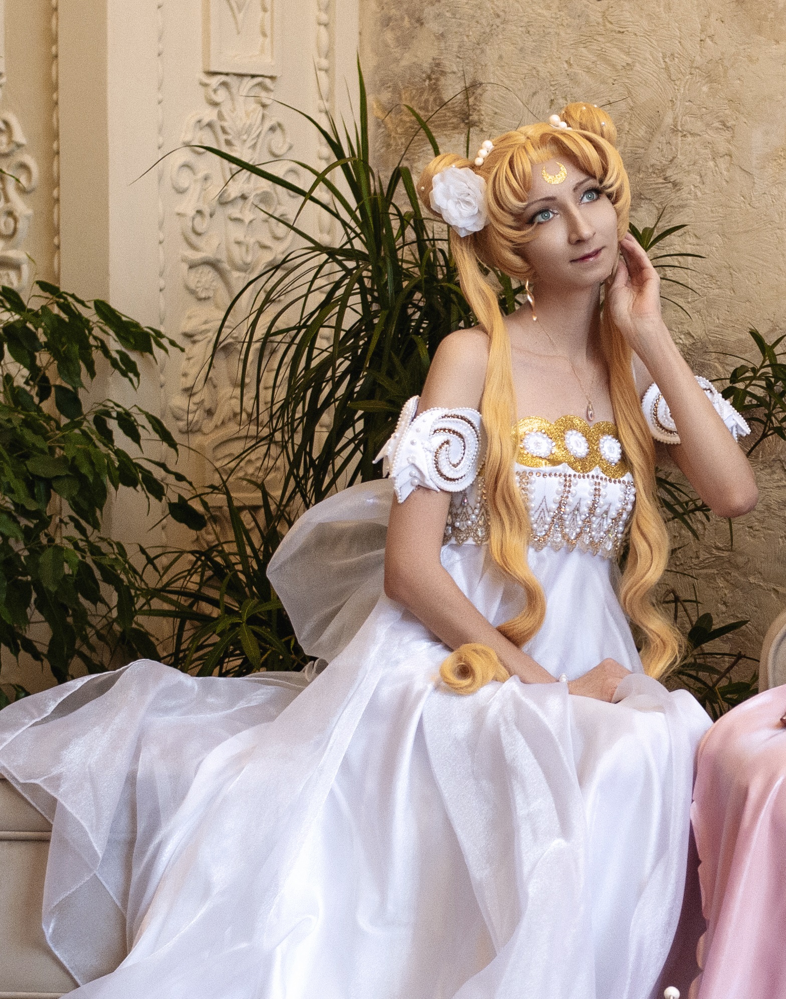 Princess Serenity cosplay Sailor Moon comission by Yume shop
