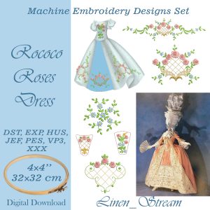 Dress 10 Rococo Roses Dress