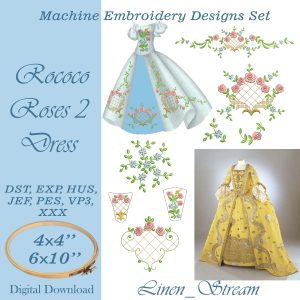 Dress 11 Rococo Roses Dress