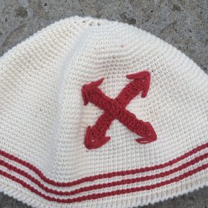 Mens cap, Crochet skullcap, Short kufi hats, Knit cotton topi