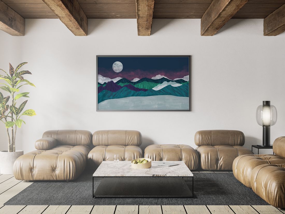 Samsung Frame TV art landscape boho 132 3 Samsung Frame TV art landscape boho 132 - Image 3