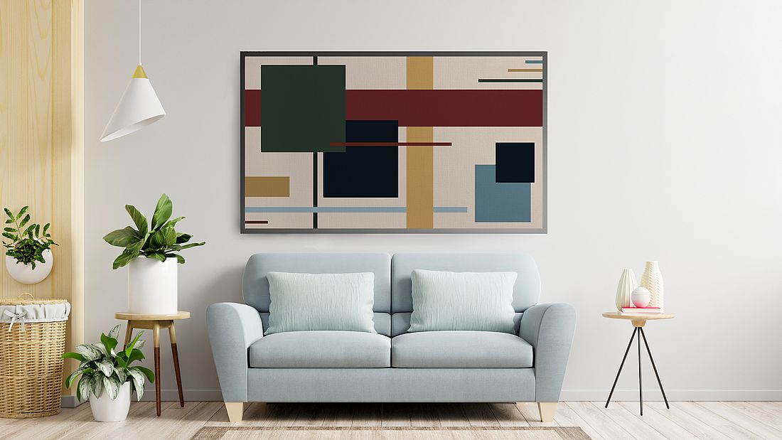 Samsung Frame TV art abstract geometric 152 2 Samsung Frame TV art abstract geometric 152 - Image 2