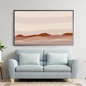 Samsung Frame TV art landscape mountains boho 465