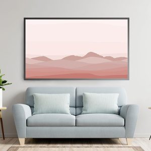 Samsung Frame TV art landscape mountains boho 467