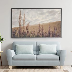 Samsung Frame TV art Pampas Grass landscape 493