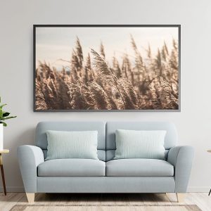 Samsung Frame TV art Pampas Grass landscape 532