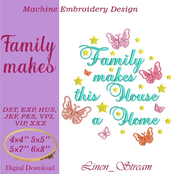 Family makes this house a home