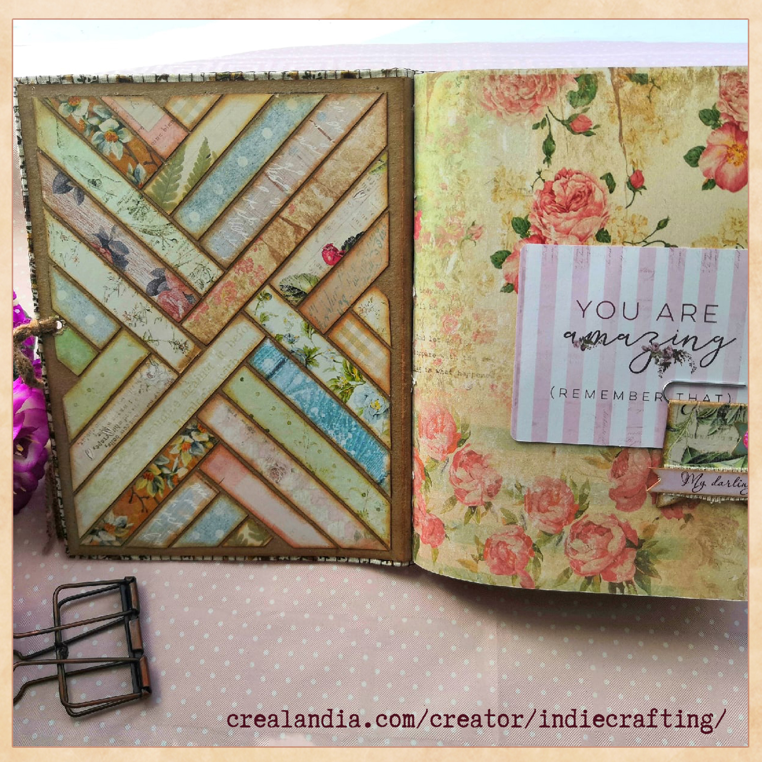 Handmade Junk Journal for Beginner, Handmade, Scrapbook, Botanical and –  The Scrapologist™