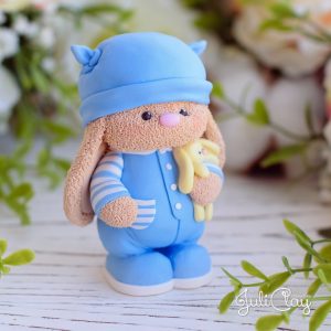 Silicone mold 3D Bunny for soap, chocolate, candles, gypsum FREE SHIPPING