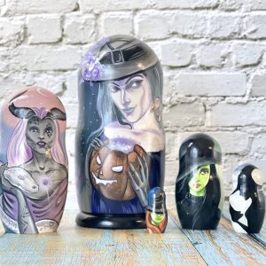 Witch nesting dolls
