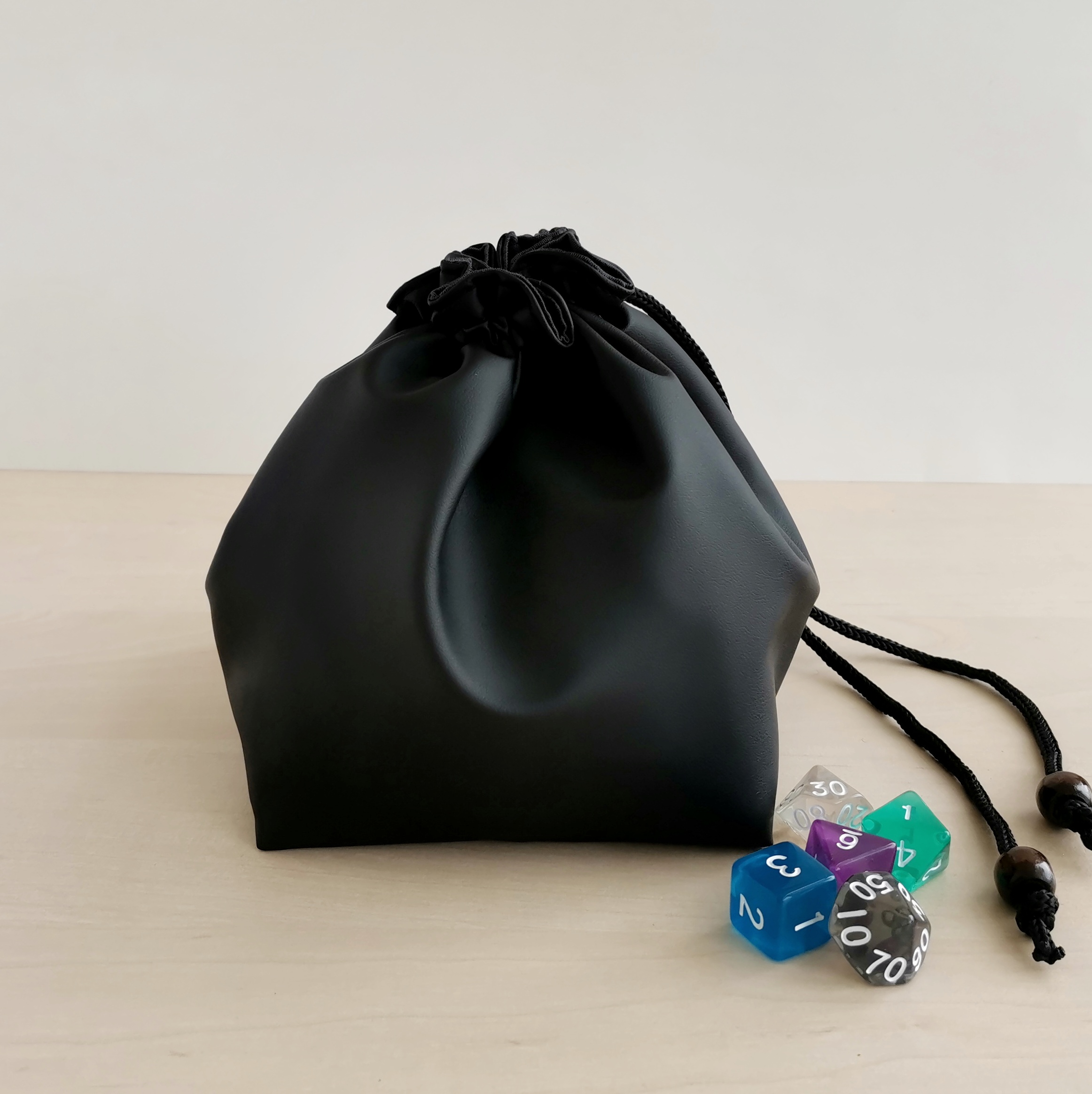 leather dice bag