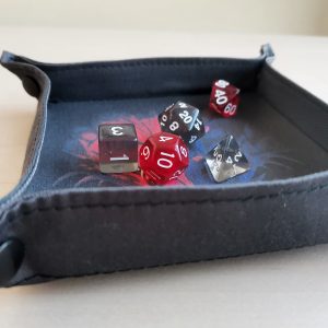 Dragon Dnd dice tray Collapsible dice tray Dungeons and Dragons gift