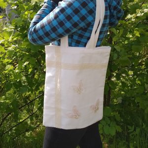 bag with butterflies