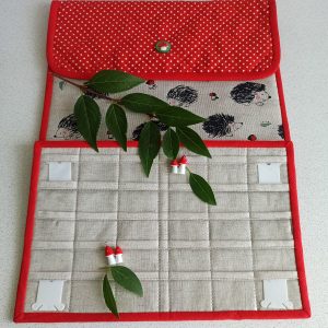 Cross Stitch Project Bag & Embroidery Floss Folder 30/24 pocket