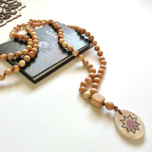 Bahai 95 Prayer Beads/juniper wood prayer necklace/baha’i gifts