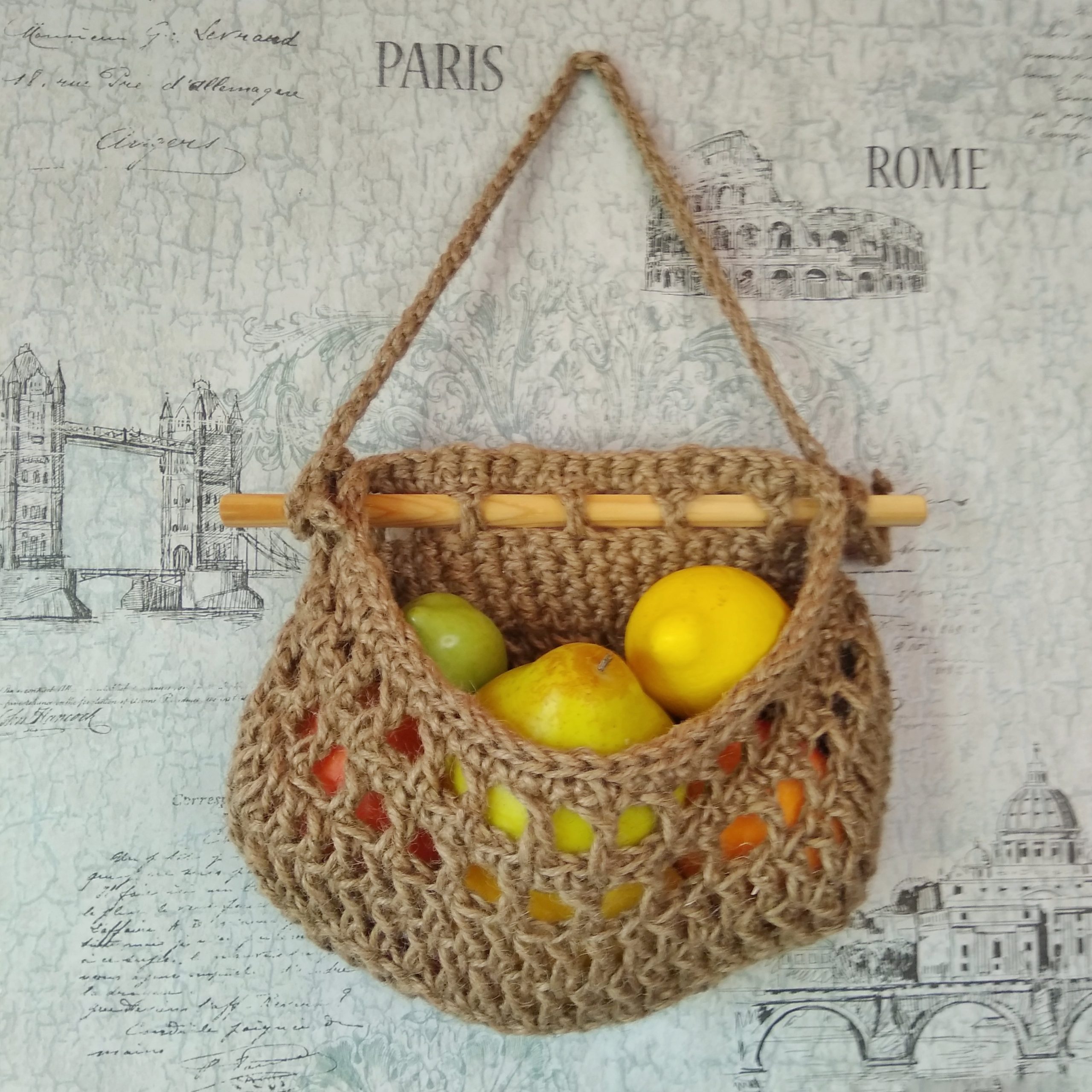 The Jute Basket Crochet Pattern - Darling Jadore, Easy Storage Basket  Crochet Pattern, Beginner