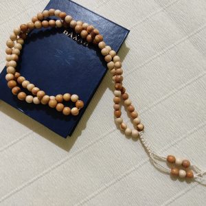 Bahai 95 Prayer Beads/juniper wood prayer necklace/baha’i jewelry