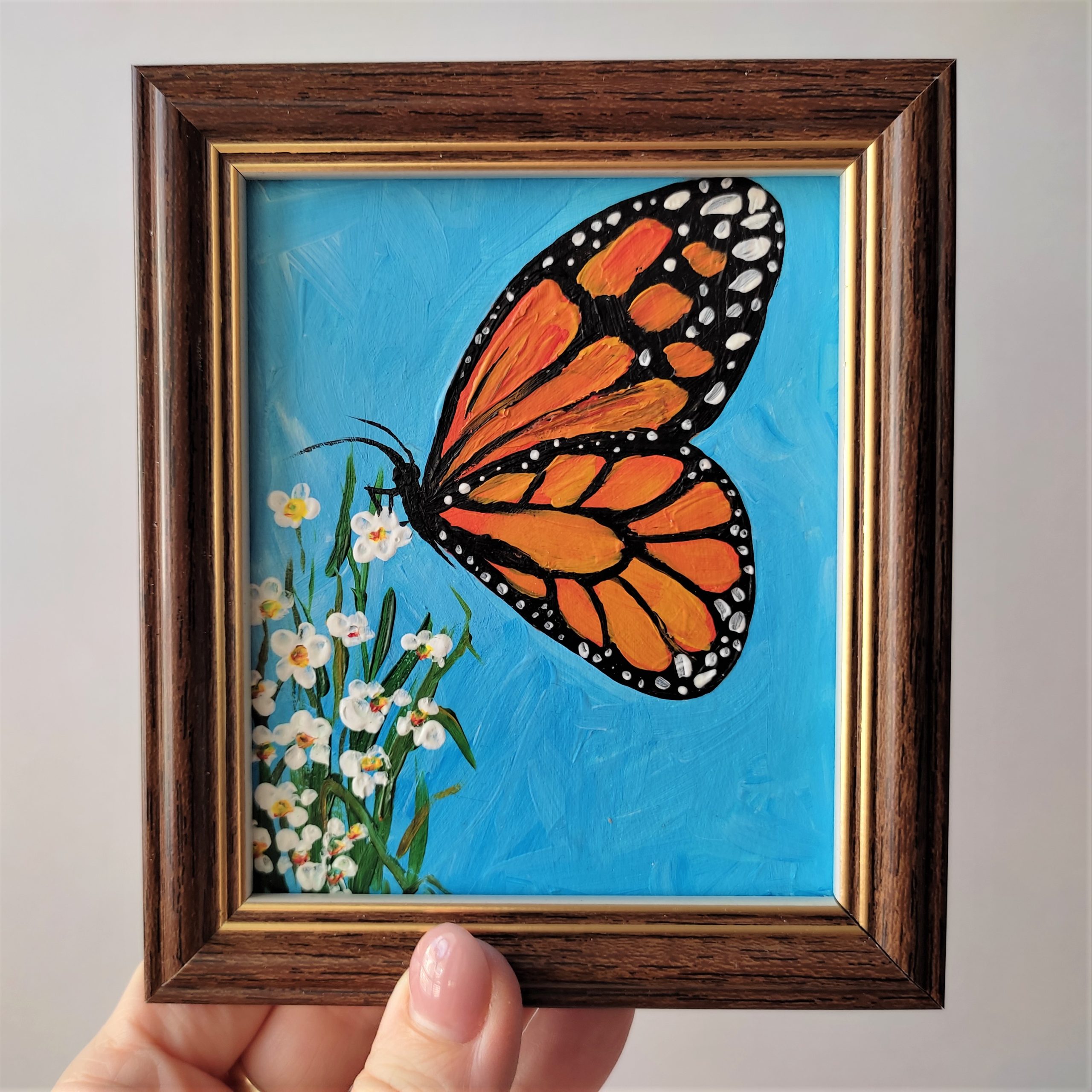 monarch butterfly painting