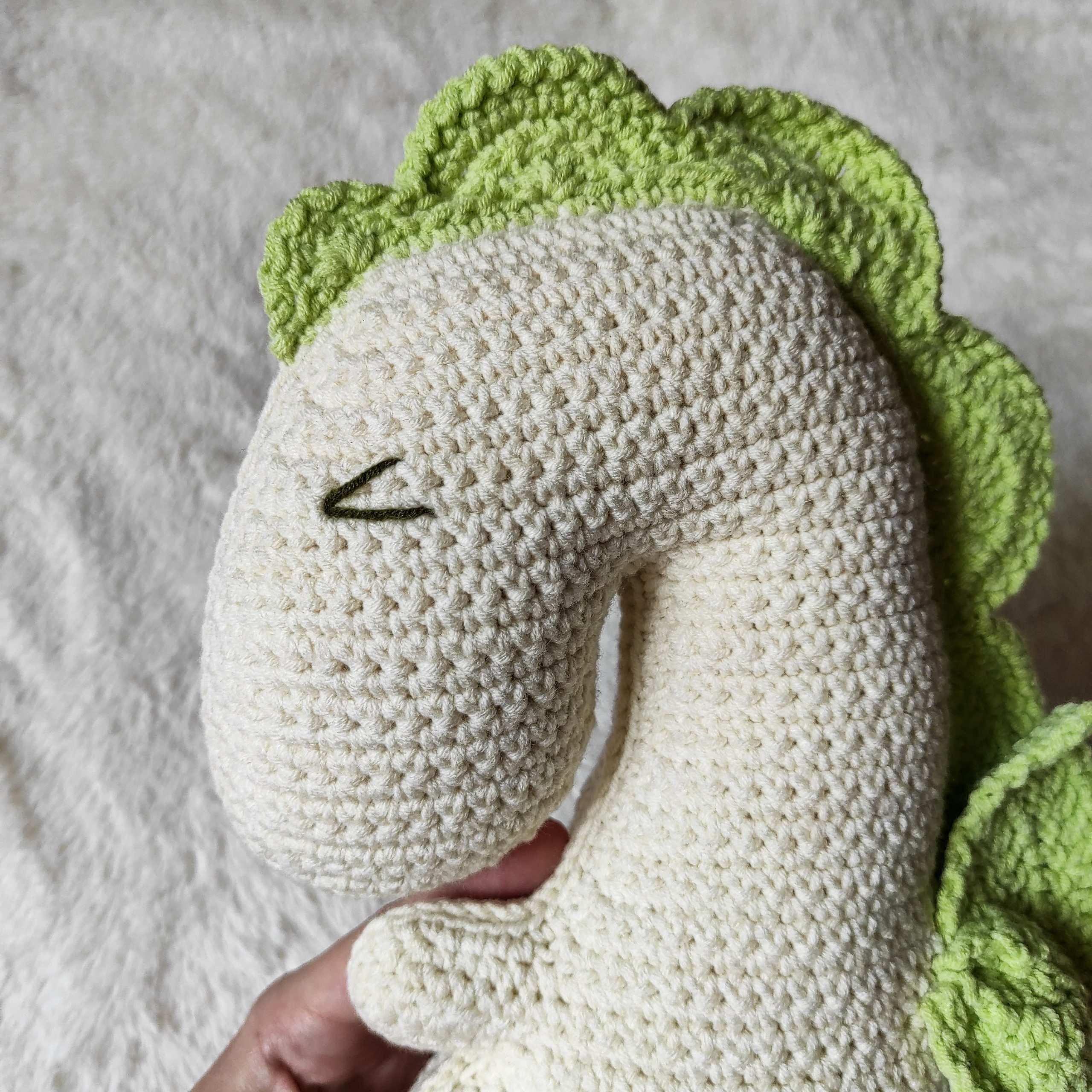 Crochet Pattern PDF Baby Decorative Pillow Dinosaur 2 Crochet Pattern PDF Baby Decorative Pillow Dinosaur - Image 2