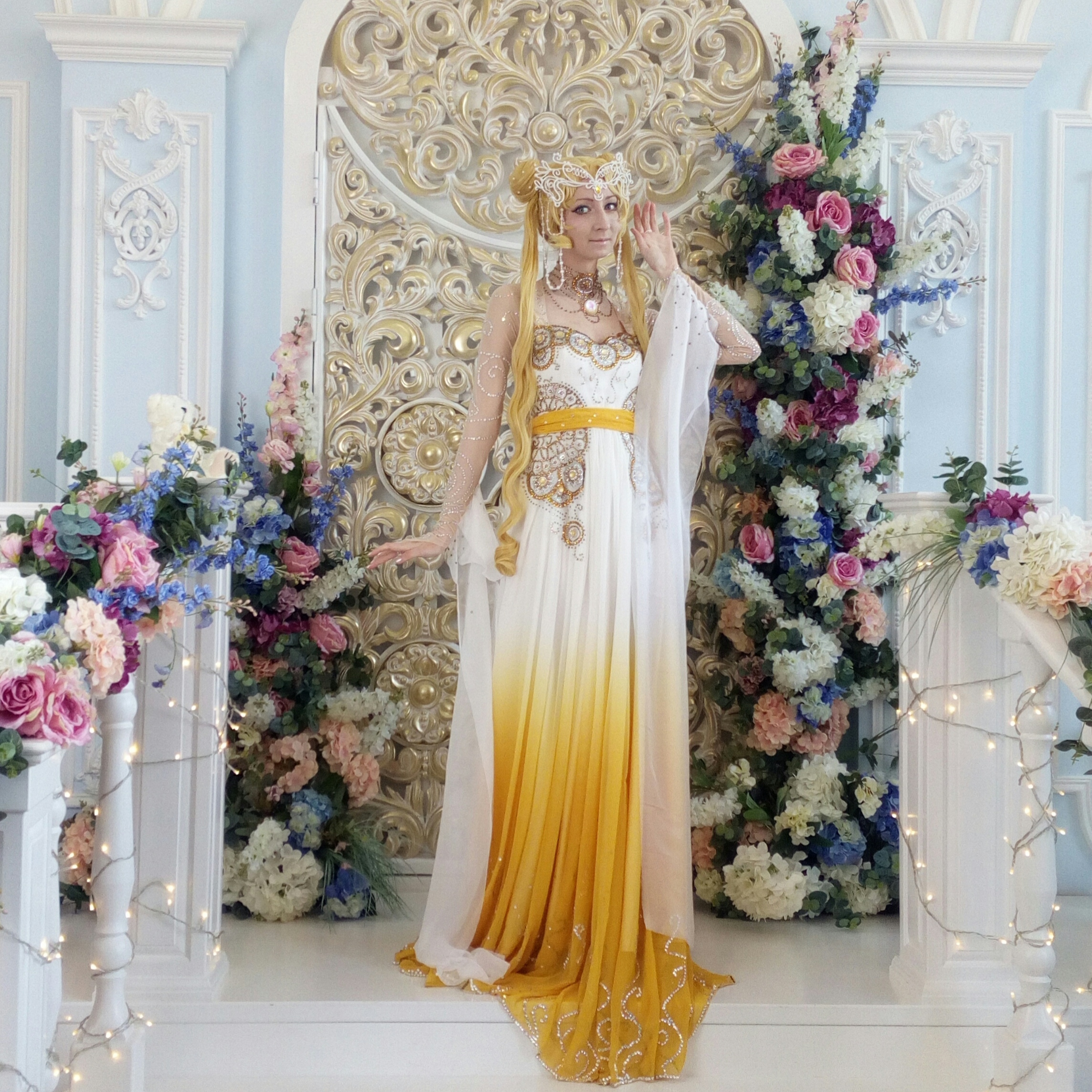 Princess Serenity cosplay Sailor Moon comission fashion
