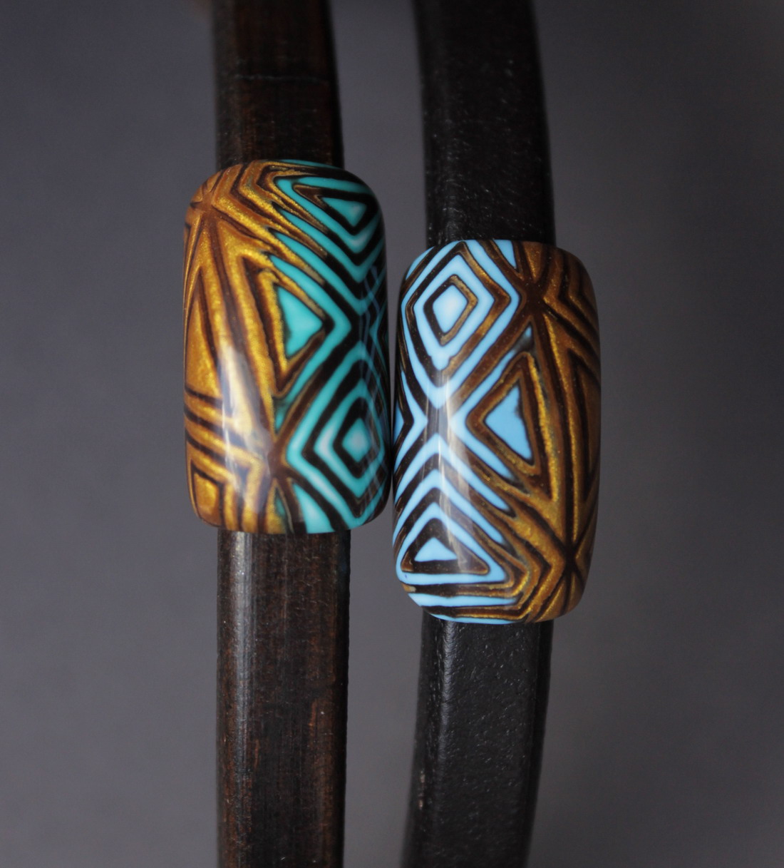 Slider beads for on sale leather bracelets