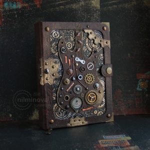 Guitar journal Steampunk guitar Guitar gift Guitar player gift