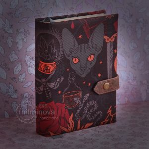 Sphynx cat notebook Witch journal Magic Sacred book