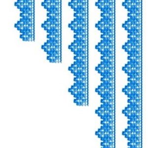 FSL edging border embroidery designs, decor for kitchen towels