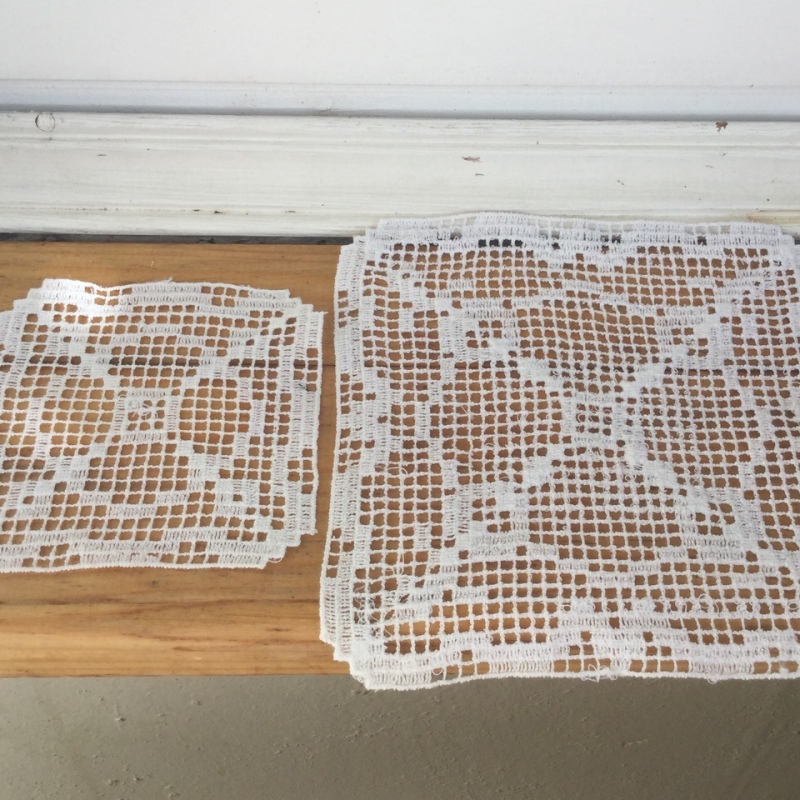 FSL square doilies set, machine embroidery designs 1 FSL square doilies set, machine embroidery designs