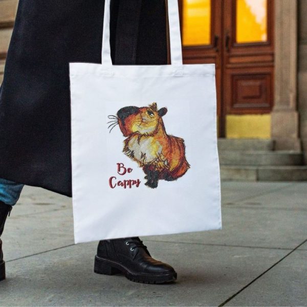 Capybara embroidery design Photo stitch