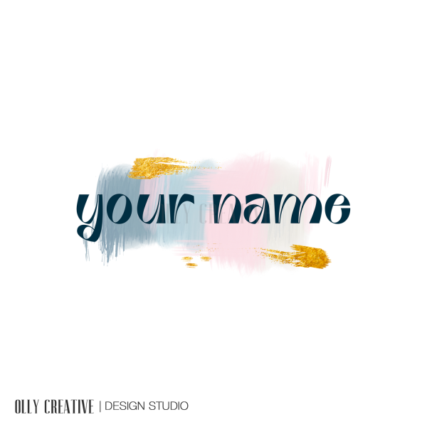 watercolor logo